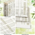 thumbnail image 2 of LazBlinds Cordless Bamboo Roman Shades, Light Filtering Window Treatment, Roll Up Bamboo Blinds for Windows, 33'' W x 60'' H, 2 of 6