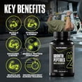 thumbnail image 3 of NutraBio Growth Peptides |Muscle Accelerator with DiLeucine & PeptiStrong | Peptides for Muscle Growth Men & Women- 28 Servings- 196 Capsules, 3 of 9