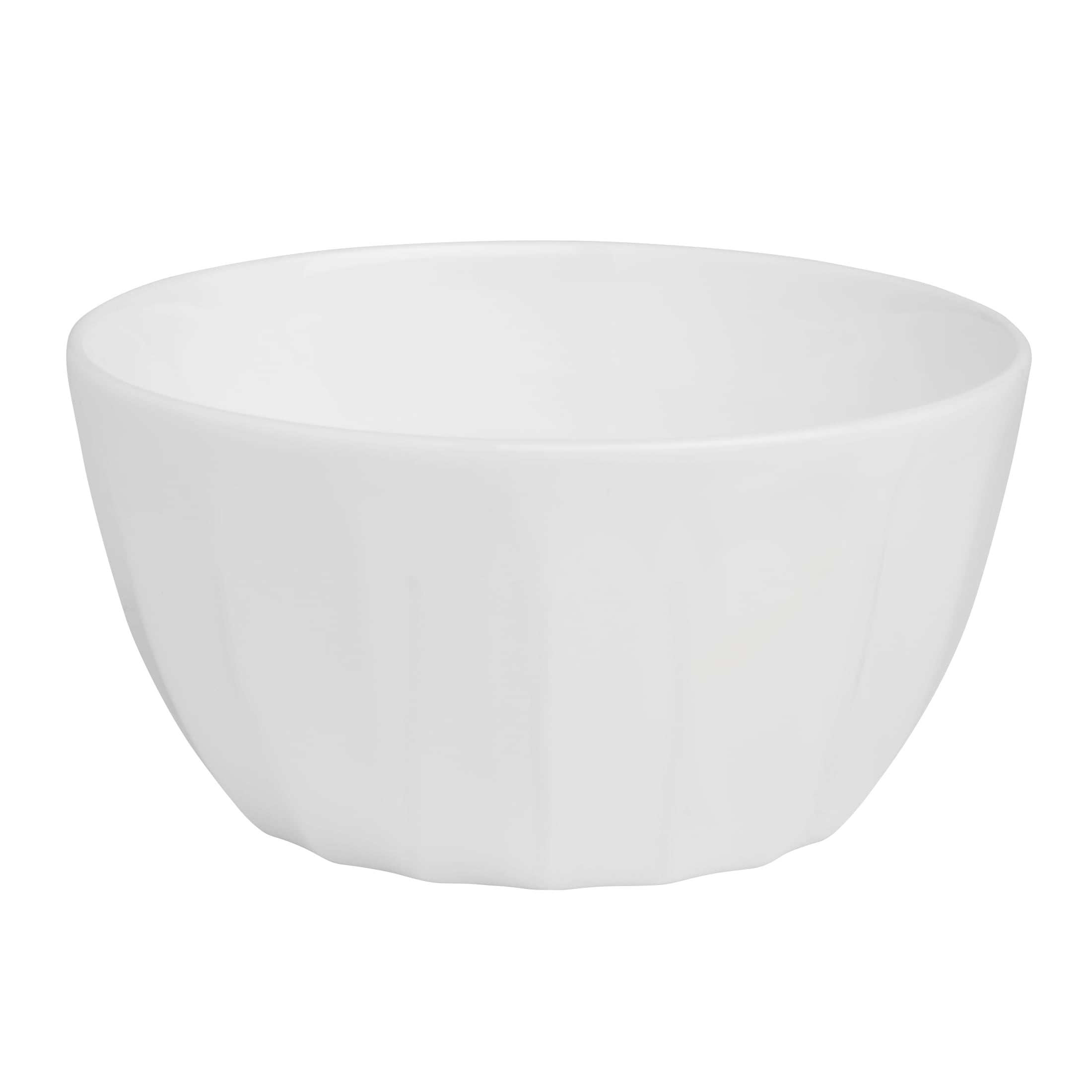 Fitz and Floyd Nevaeh Fluted 16-Piece White Bone China Tableware Set (service for 4)