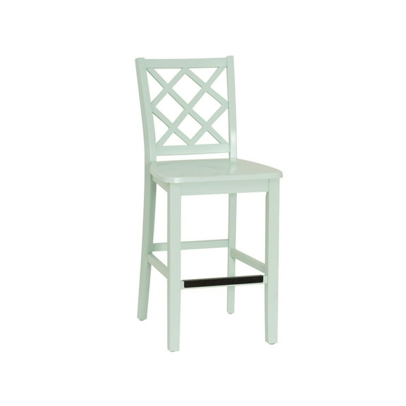 Linon Mayfair Counter Stool Mint Green
