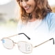 thumbnail image 5 of Gafas multifocales para presbicia, gafas de lectura con bloqueo de luz azul para hombres y mujeres (+300 dorado), 5 of 8