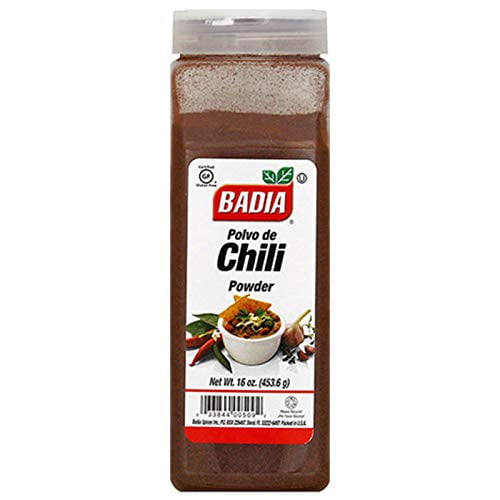 Badia Spices Chili Powder Case of 6 16 oz.