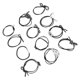 thumbnail image 1 of Rubber Band for Hair Set Hair Ties Elastic Hair Bands for Girls Gatherings Black Durable Material Keeps Hair in Place, 1 of 3