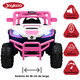 thumbnail image 3 of Montable Electrico para Niños Camioneta Racer USB Auxiliar Luces Sonido Batería 12v - Rosa, 3 of 7