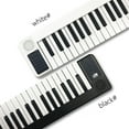 thumbnail image 5 of Graflsoa Foldable 88-Key Portable Piano for Beginners - Compact Electronic Keyboard with Stereo Sound, Bluetooth Connectivity, and Sustain Pedal - Ideal for Students and Adults (Black), 5 of 5