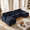 A-Dark Blue, variant on Rophefx 113" U Shaped Modular Sectional Sofa 4 Seat Chenille Cloud Couch Sofa with Chaise,Ottoman&Deep Seat for Living Room,Orange