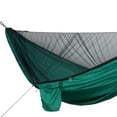 thumbnail image 3 of VONKY Camping Hammock with Net Netting Hanging Sleep Bed Swing Green, 3 of 9