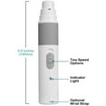 thumbnail image 2 of Pets First Pet Nail Grinder - Rechargeable Cordless Tri mmer for Dogs & Cats - Easy & Comfortable to Use - Quiet Motor, Two Speed Options, Light Indicator - Great for Small, Medium, Large Nails, 2 of 6