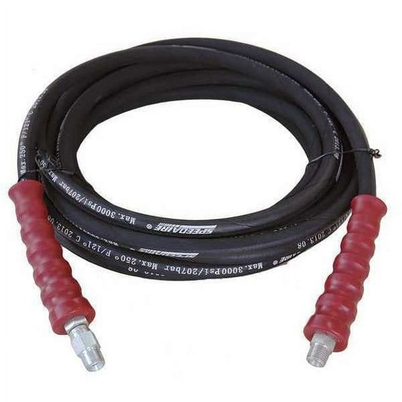 Speedaire Pressure Washer Hose,3/8" ID 22KE02