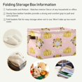 thumbnail image 5 of GZHJMY Daisy Gnome Pumpkin Halloween Thanksgiving Large Storage Basket 2 Pack,Cute Koala Collapsible Toy Storage Box Laundry Basket with Handle,Used for Home Closets, Offices, Bedrooms, 5 of 7