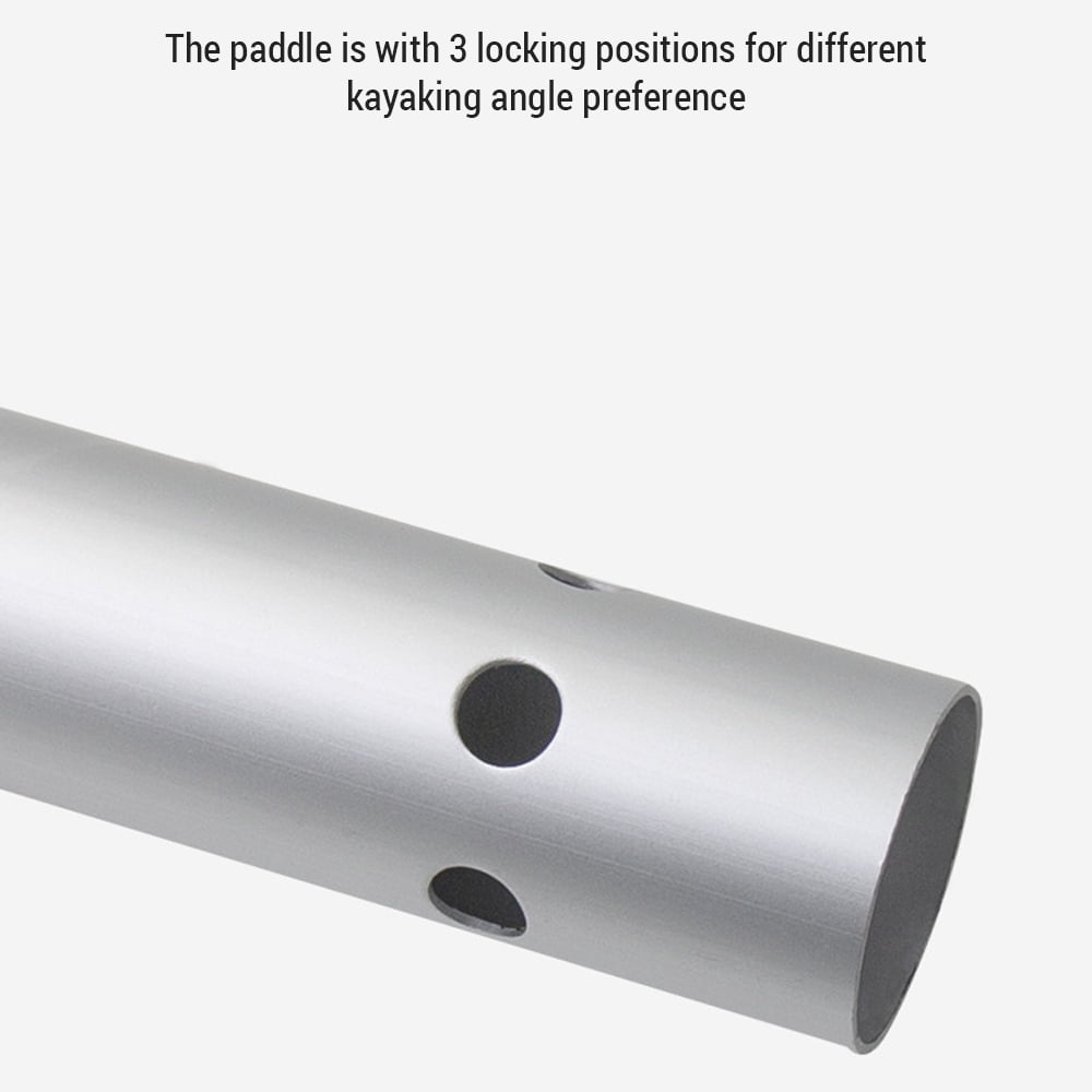 Detachable Kayak Paddles Paddle Four Sections Detachable Adjustable Kayak Paddles Aluminum Alloy Shaft Paddle Double Head Paddle