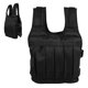 thumbnail image 3 of Chaleco pesado Octpeak 50 kg entrenamiento fitness negro 55 x 44 cm, 3 of 7