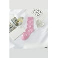 thumbnail image 3 of 6 pairs of Zenana Colorful Heart Pattern Casual Crew Ankle Length Socks, 3 of 4