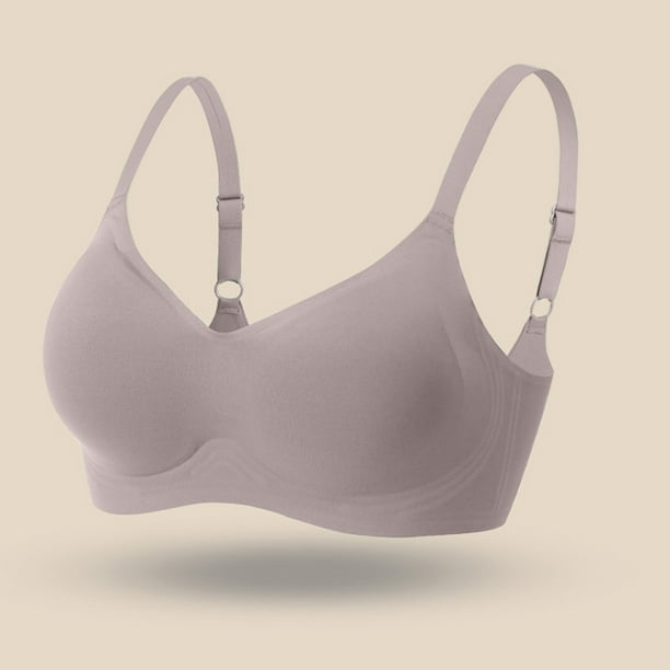 CHGBMOK Women's Cotton Full-Coverage T-Shirt Bra, Perfect Plus