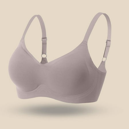 Azrian Deals Bras for Women Ladies Bra without Steel Rings Sexy Vest Plus Size Lingerie Underwire Nursing Bras Clearance