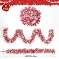 thumbnail image 2 of Guirnalda navideña Alupssuc, 8 piezas, 20 m, color rojo y blanco, 2 of 7