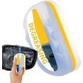 thumbnail image 1 of Glass Cleaning Board | Anti-Fog Cleaner Agent - with Liquid Windshield Oil Film Remover - for Windshield, Rearview Mirror, SUV, Truck, Tractor, Vehicle, 1 of 18