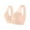 Red, variant on T Shirt Bra for Big Busted Women Front Closure Full Coverage Bralette Comfy No Padded Bra