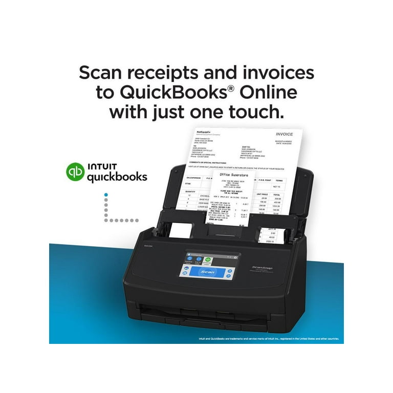 Ricoh ScanSnap iX1600 Receipt Edition (Black) - Walmart.com