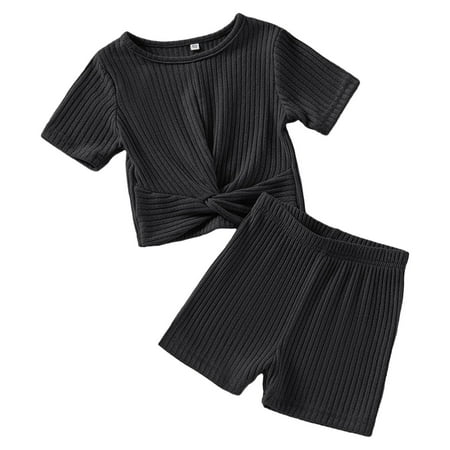 

XJDJHC Baby Girl Outfits Girls Summer Toddlers Clothes Elegent Rompe Floral Skirts Headband Set Fashion Streetwear 4-5 Years