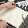 thumbnail image 6 of 12x285mm Thermal Binding Strips, 50PCS Glue Strips Tape Hot Melt Adhesive with Mesh Backing for Book Binding Repair Albums Pictures Files Crafts A4 Letter Size, White, 6 of 6