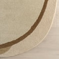 thumbnail image 4 of Rugs USA Greenwich Abstract Wool Area Rug, 2' 6" x 8', Runner, Greenwich Beige, 4 of 8