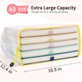 thumbnail image 2 of Funda con cierre Umriox, 43 x 31,5 cm, PVC, impermeable, 12 colores, 12 unidades, 2 of 7
