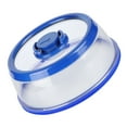 thumbnail image 5 of Cubierta de placa de comida al vacío con película que mantiene la frescura, sellador de alimentos al vacío de compresión para el hogar, 5 of 5