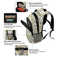 thumbnail image 5 of FORMRS Kids School Backpack Elementary Student Unisex Travel Bookbag with Reflective Stripes, Autumn Greenery, 5 of 7
