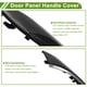 thumbnail image 4 of Cubierta de tirador de panel de puerta del lado del conductor delantero Unique Bargains para BMW F30 F31 F32 F33 F34 F36 F80 Negro fibra de carbono, 4 of 6