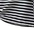 thumbnail image 4 of Plus Size Lounge Sets for Women Sleeveless V Neck Striped Top and Shorts Summer 2 Piece Travel Outfits, 4 of 5