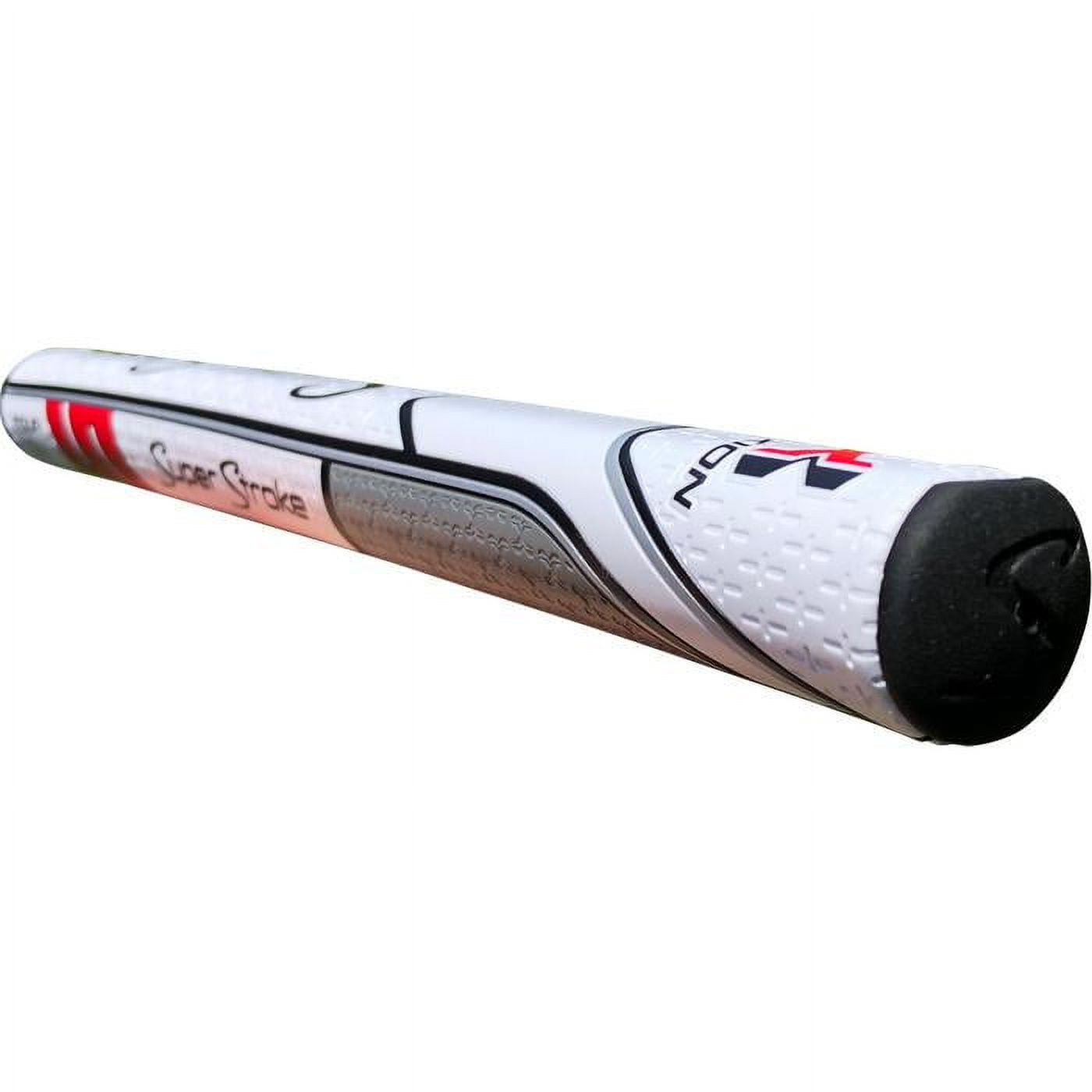 SuperStroke Traxion Tour Golf Putter Grip, Tiff/Gray/White (Tour 1.0) | Advanced Surface Texture that Improves Feedback and Tack | Minimize Grip Pressure with a Unique Parallel Design