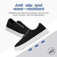 thumbnail image 2 of Adult Platform Canvas Shoes Fashion Men’s Sneakers Classic Non-Slip Low Top Shoes Comfortable Casual Sneakers, 2 of 4