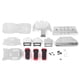 thumbnail image 3 of Protector de chasis ANGGREK Acero Inoxidable Plata 8 Piezas TRAXXAS TRX-6 G63 6X6, 3 of 8