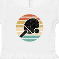 thumbnail image 4 of Inktastic Table Tennis Ping Pong Girls Toddler Dress, 4 of 5