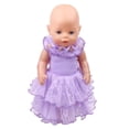 thumbnail image 3 of A-Waroom 1Pcs 18 inch Dolls Dress Wedding Dress Party Dress Costume for 18 inch Doll, 3 of 3