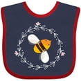 thumbnail image 3 of Inktastic Bee Cute Kids Honeybee Girls Baby Bib, 3 of 4
