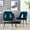 Blue, variant on Blue Velvet and Gold Tipped Legs | Formal Dining Event | Luxurious and Stable Seating