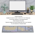 thumbnail image 3 of Keycap 133 Keys Keycap Set PBT Heat Sublimation XDA Height Ergonomic Mechanical Keyboard Keycaps For 61 64 68 72 82 84 87 104 108, 3 of 8