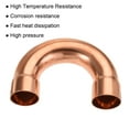thumbnail image 4 of Unique Bargains 180 Degree Return Bend Copper Fitting Welded Elbow Connection, 1 Inch ID for HVAC Refrigeration, 4 of 5