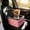 Pink, variant on Small Pets Car Seat - Portable Booster with Soft Washable Cushion, Built-in Safety Belt - for Small Pets Up to 15lbs - Pink