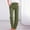 Army Green, variant on Odbmxy Brown Jeans for Women Plus Size Long Straight-Leg Plus Womens Pants Solid Elastic Casual Loose Pants