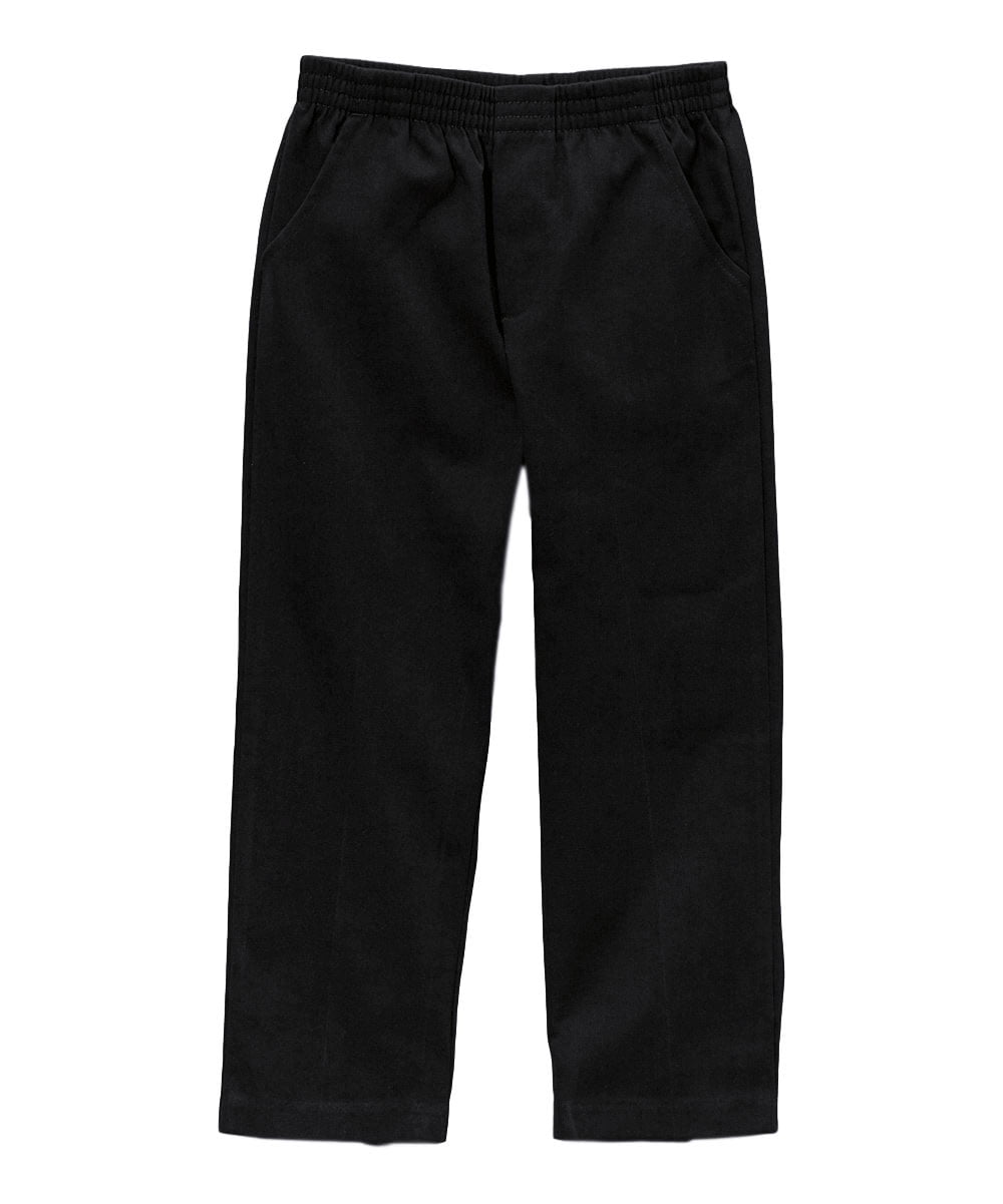 UNIK - Unik Boys School Uniform All Elastic Waist Pull-on Pants (Little Boys & Big Boys