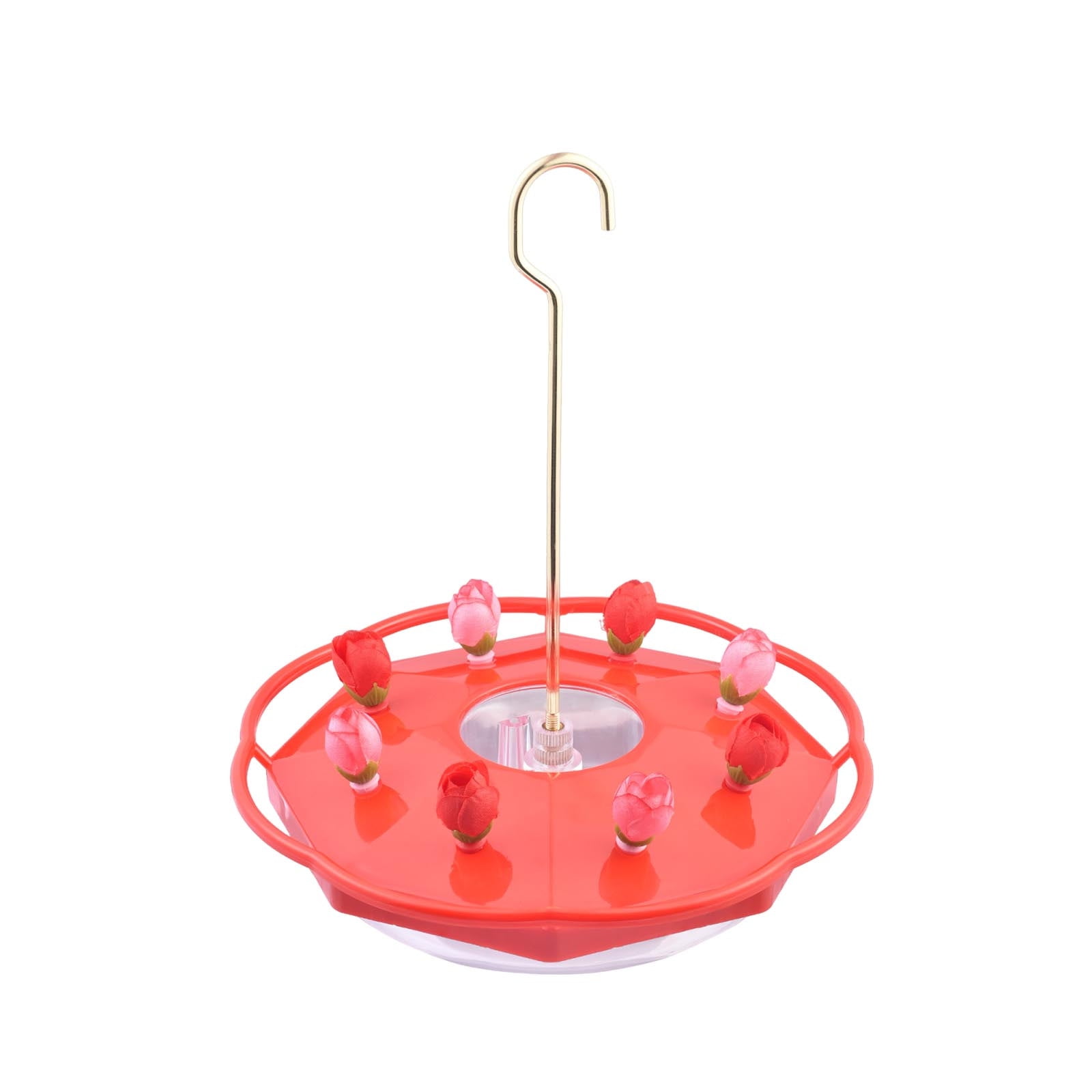 CVLNCYCLING 8 Holes Hummingbird Feeder, Outdoor Water Dispenser Drinking Cup, for Courtyard Garden, Bird Lovers Supplies