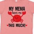 thumbnail image 4 of Inktastic My Mema Loves Me Grandson Boys or Girls Toddler T-Shirt, 4 of 5
