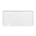 thumbnail image 4 of Licence Plate Cover Silicone Car Tag Frame Protector Licence Decoration Cover Supplies  White, 4 of 10