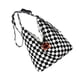 thumbnail image 2 of Bolso de mujer, bolso de tablero de ajedrez, bolsos de hombro casuales de lona, bolso de lona resistente y resistente, 2 of 8