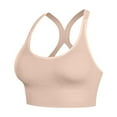 thumbnail image 2 of EaskTriop Seamless Sports Bras for Women - Padded Racerback Workout Yoga Crop Tank Tops, Wireless Supportive Gym Fitness Bralette, 2 of 6