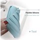 thumbnail image 4 of 3 Pices Porte-savon Auto-videur(blanc, Gris, Cyan), Distributeur De Savon En Silicone, Porte-savon De Vidange En Cascade Pour Salle De Bain, Prol, 4 of 5