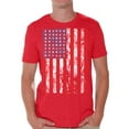 thumbnail image 1 of Awkward Styles American Flag Distressed Men Shirt Love USA 4th of July Men T shirt 4th of July Party USA Flag Tshirt for Men Patriotic Gifts 4th of July Men T-shirt Made in the USA, 1 of 4